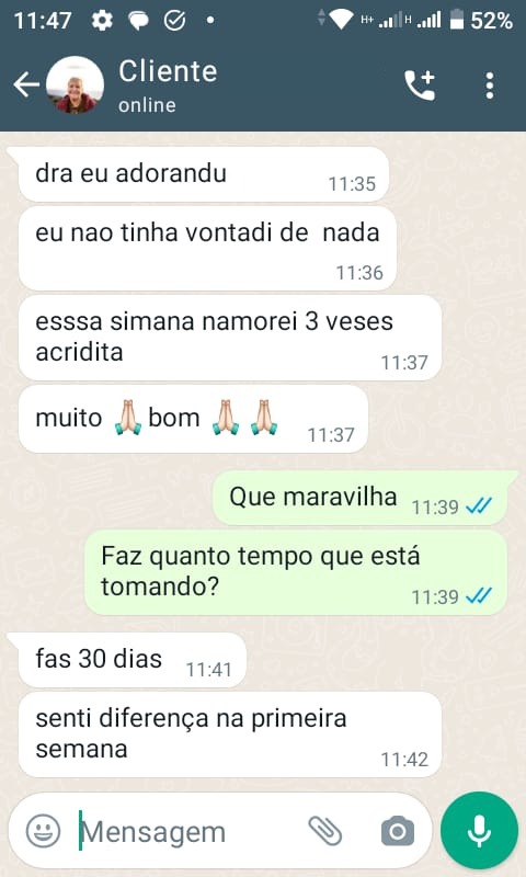 Depoimento real de cliente satisfeita com os efeitos do suplemento para libido feminino Libid Power.