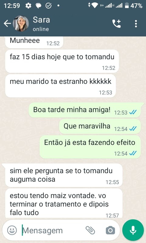 Depoimento real de cliente satisfeita com os efeitos do suplemento para libido feminino Libid Power.