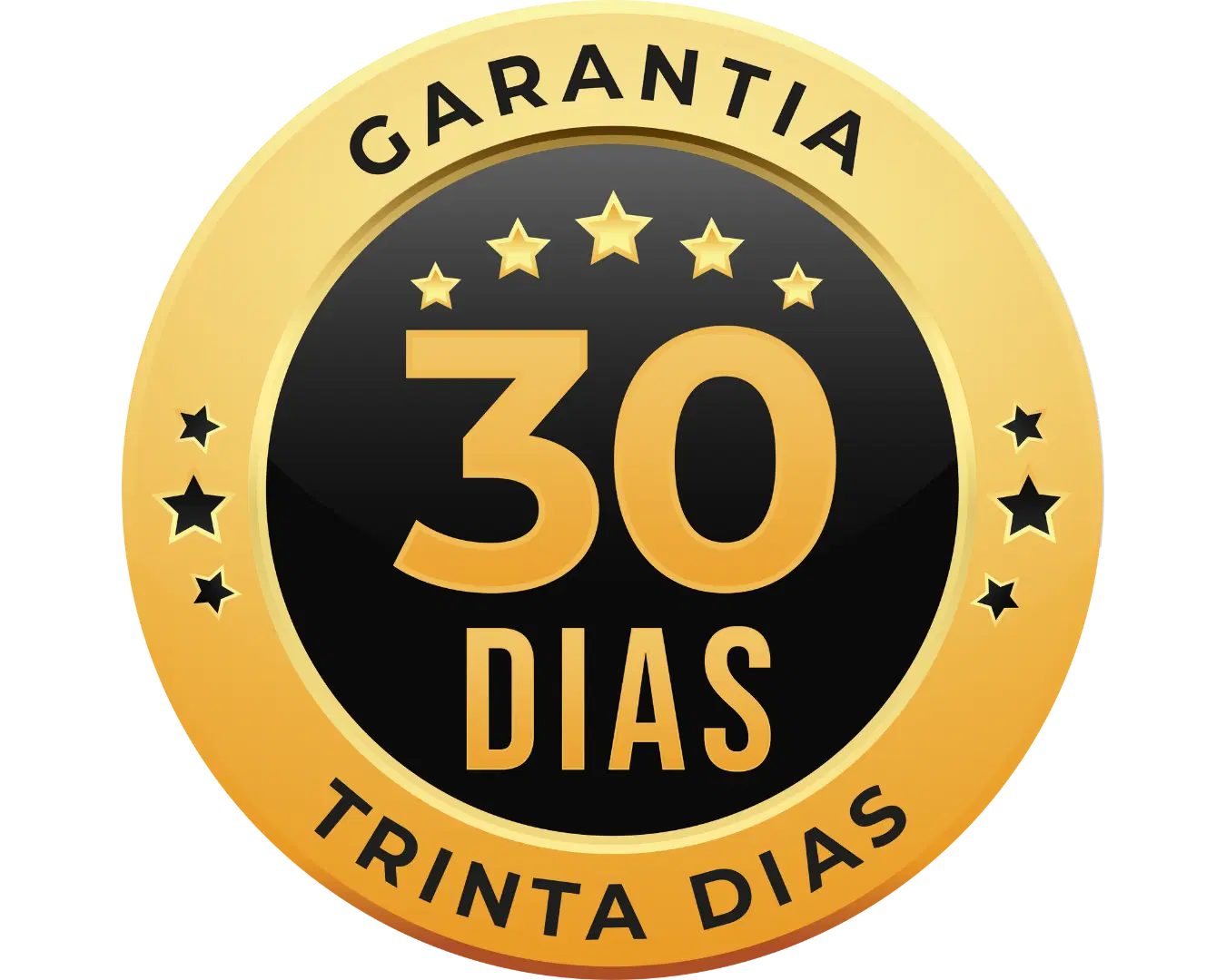 Selo de garantia de 30 dias