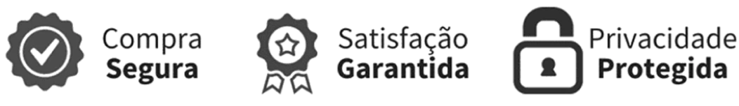 Ícones de compra segura, satisfação garantida e privacidade protegida para o suplemento para libido feminino Libid Power.